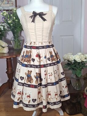 Innocent World Bear Collection Brown JSK | Classic Lolita